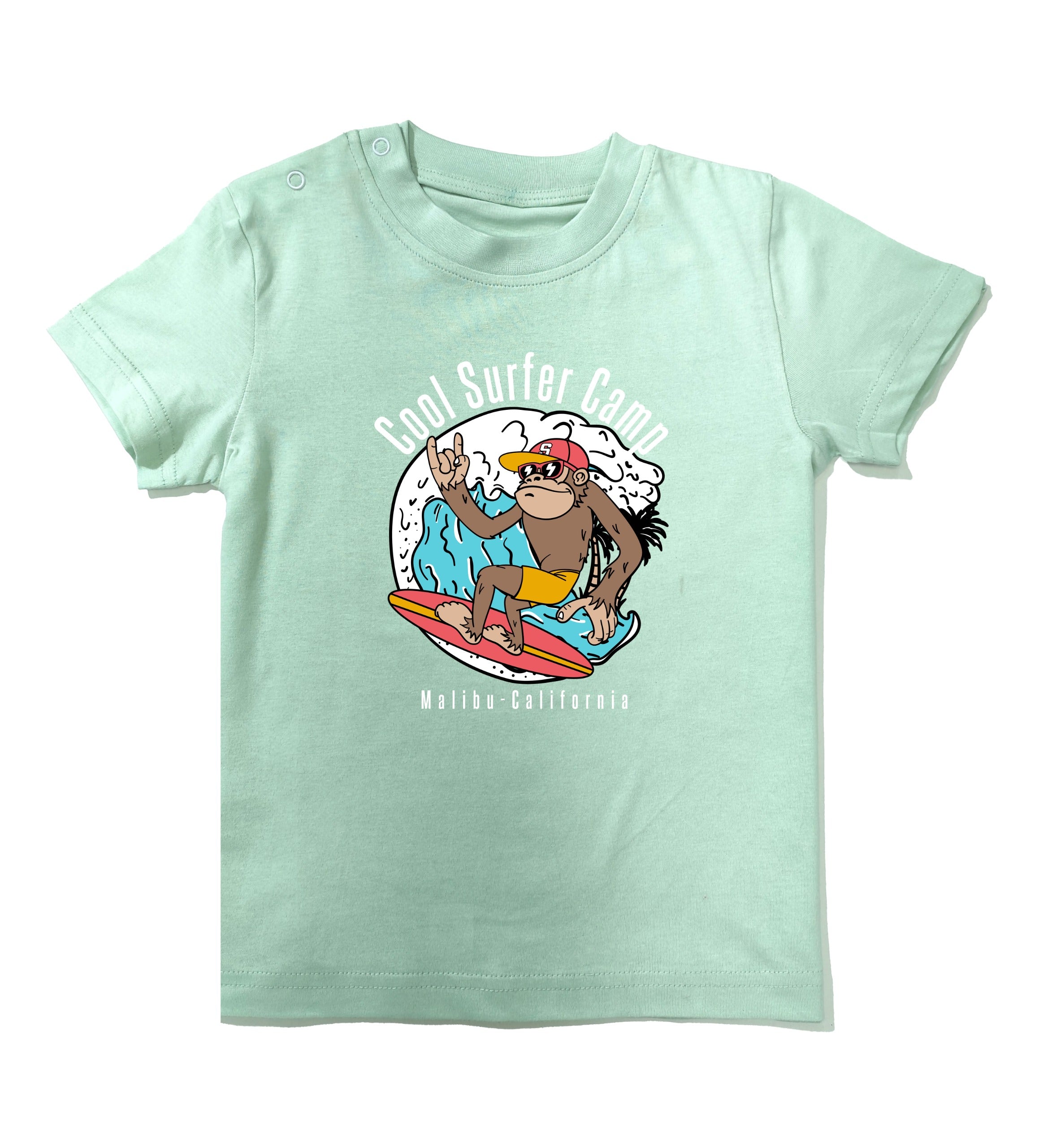 COOL SURFER CAMP T-SHIRT
