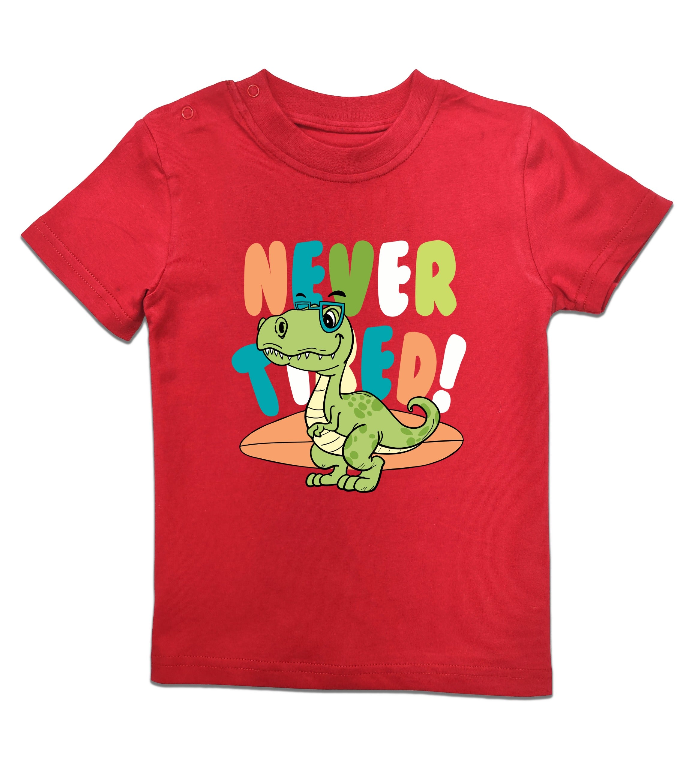 CLEARLY NEVER TIRED T-SHIRT
