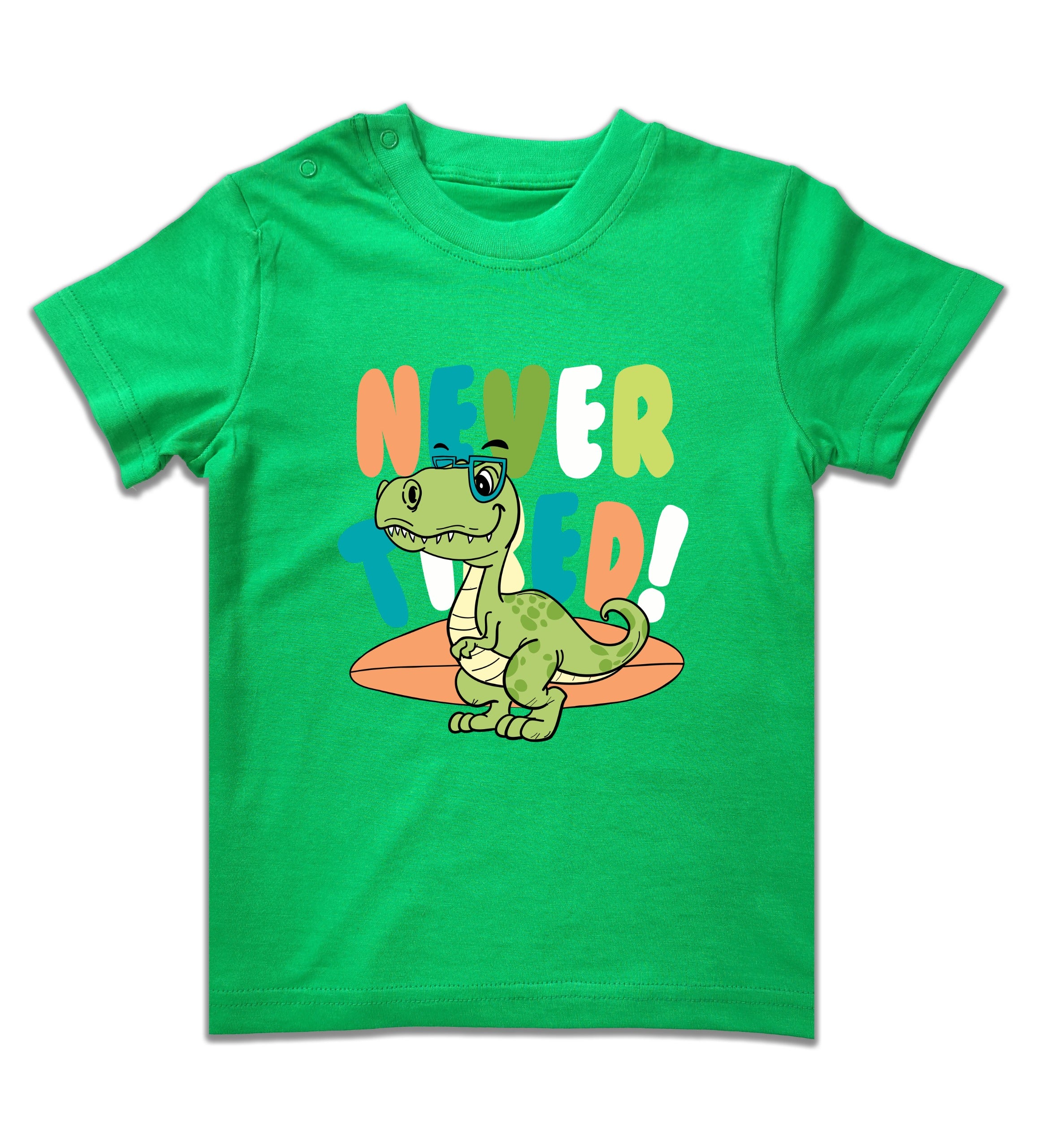 CLEARLY NEVER TIRED T-SHIRT