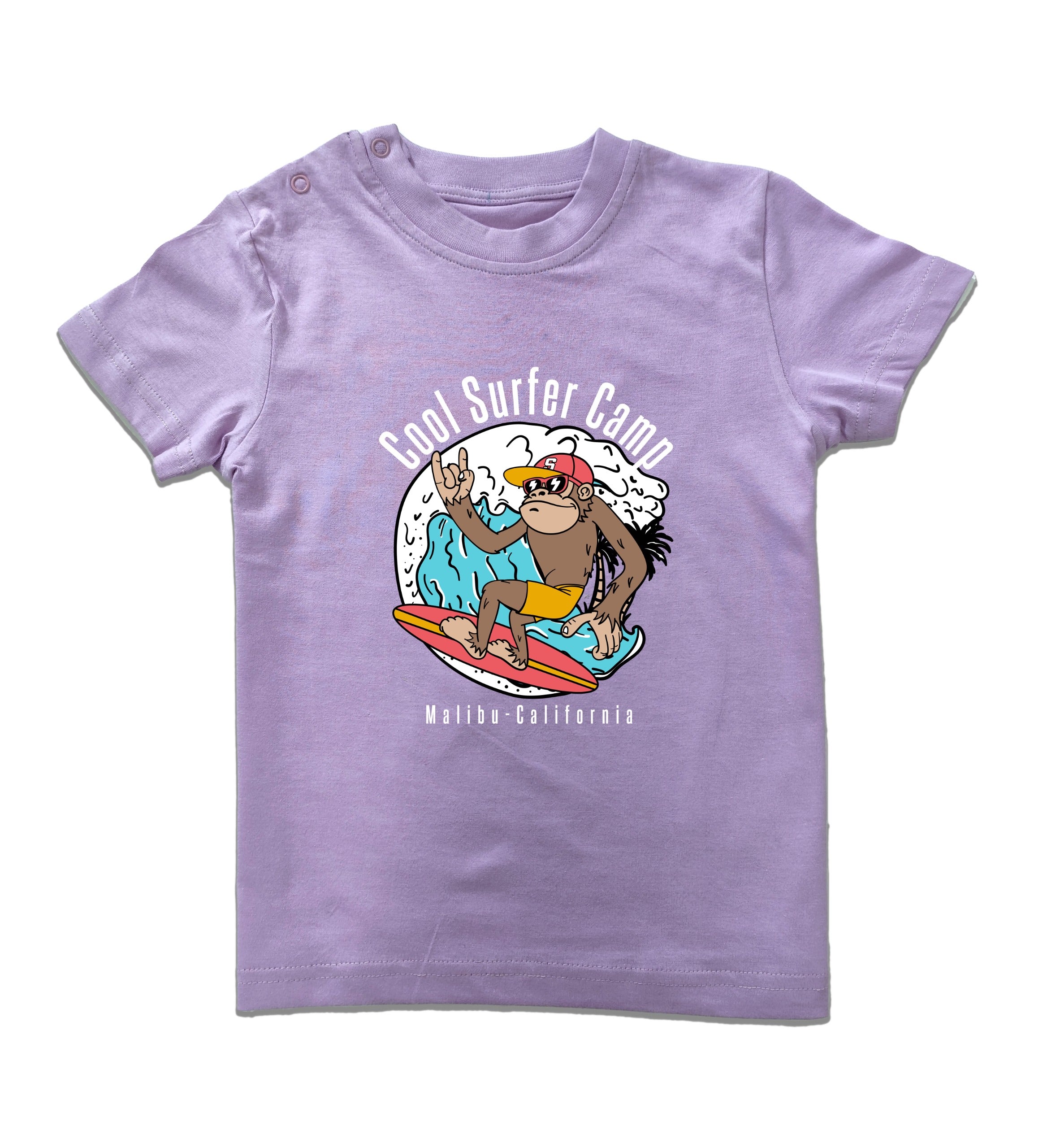 COOL SURFER CAMP T-SHIRT