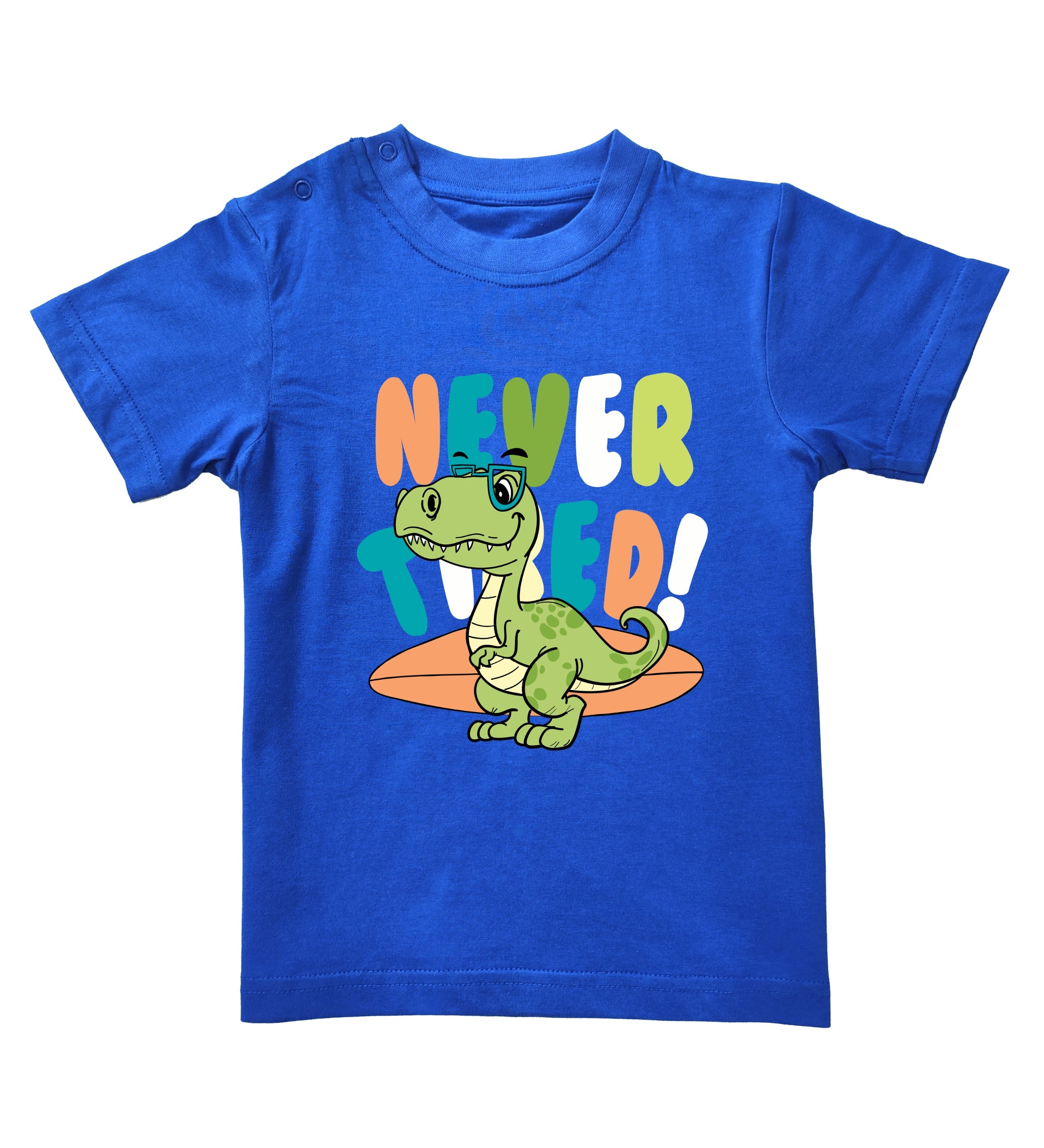 CLEARLY NEVER TIRED T-SHIRT
