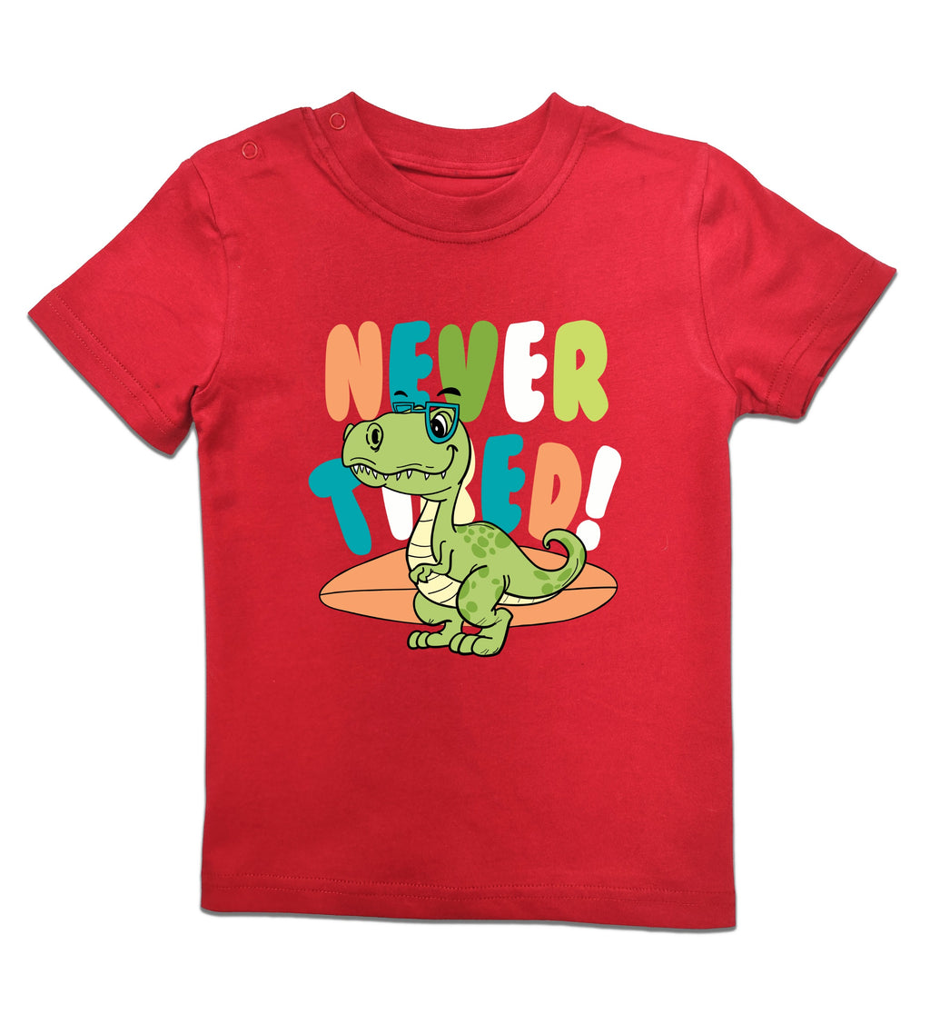 CLEARLY NEVER TIRED T-SHIRT