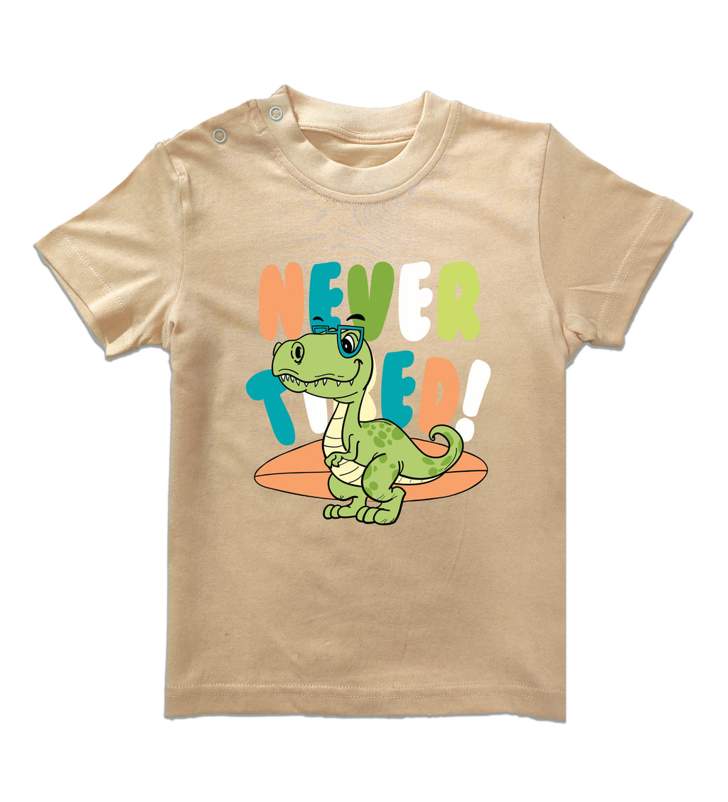 CLEARLY NEVER TIRED T-SHIRT