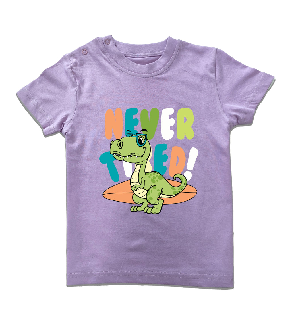 CLEARLY NEVER TIRED T-SHIRT