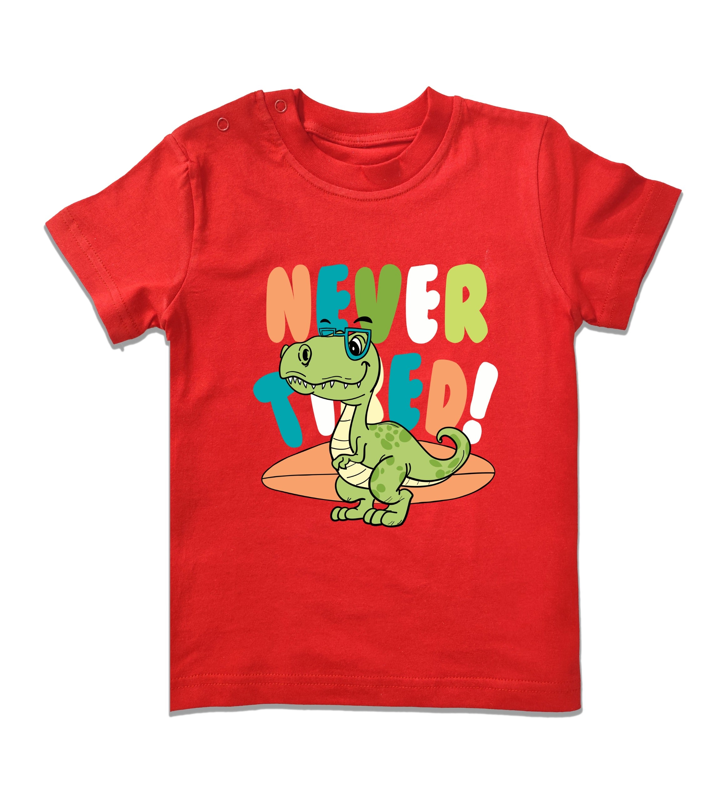 CLEARLY NEVER TIRED T-SHIRT